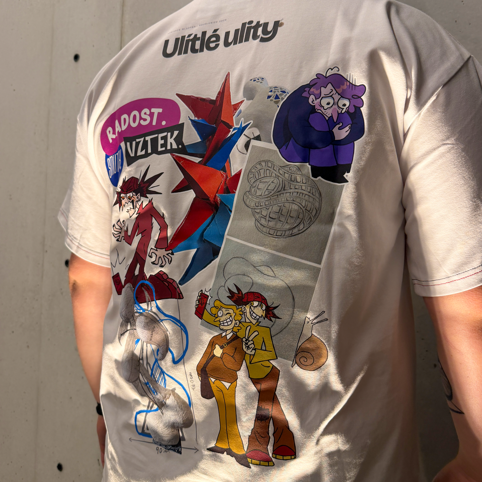 ULÍTLÉ ULITY | tričko TEKY - oversize - Obrázek 8
