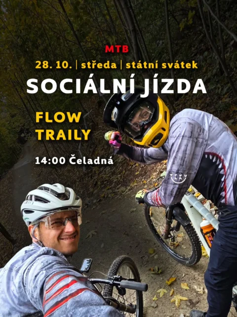 ⚠️⚠️ Sraz už ve 13hod ⚠️⚠️
Velice úspěšná MTB Teky vyjížďka má své pokračování. 🙌
Tentokrát se plánujeme projet v okol